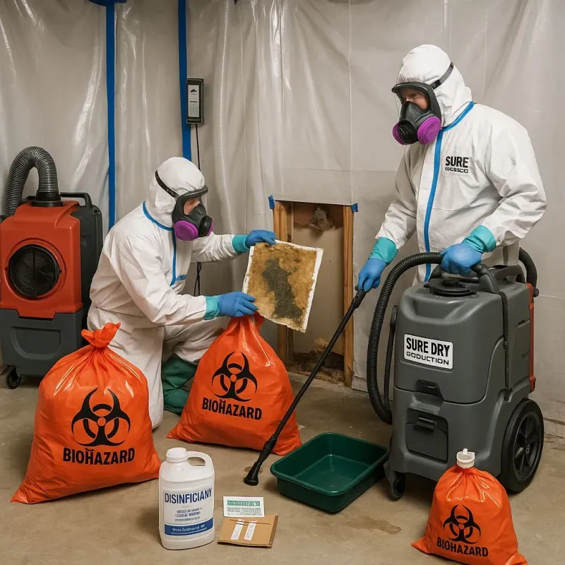 Contaminated Water Handling Protocols process in Ives Estates, FL