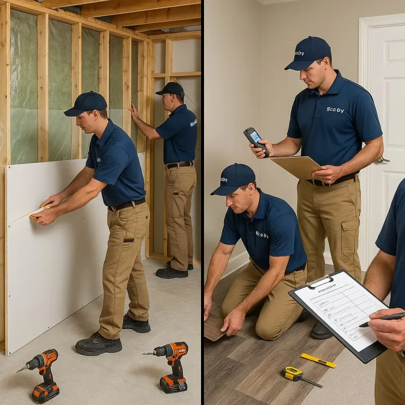 Repairs and Reconstruction process in Ives Estates, FL