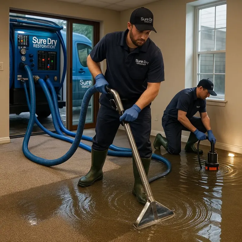 Water Extraction and Removal process in Ives Estates, FL